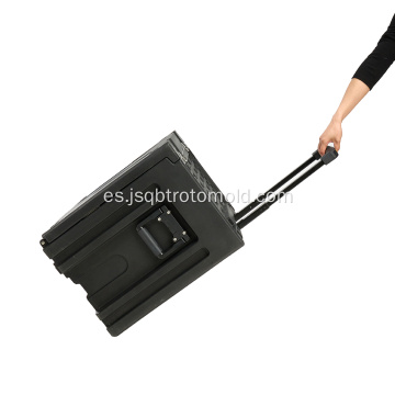 Maletines de herramientas portátiles con carrito de servicio pesado apilables